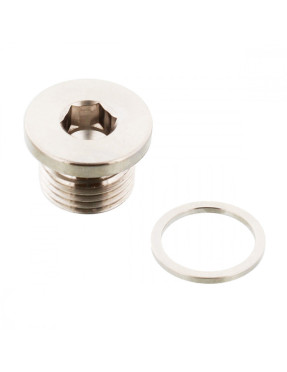 Tornillo magnético vaciado de aceite M14x1.50mm 12mm Aluminio