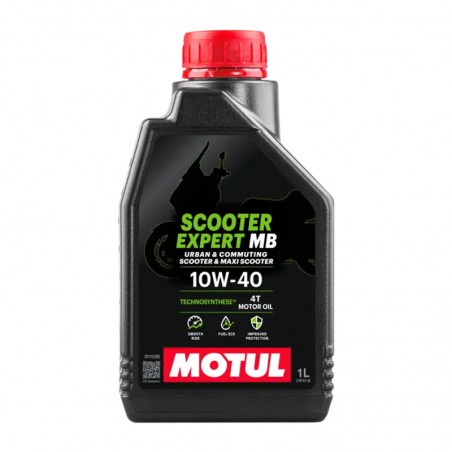 Aceite Motul Scooter Expert MB 10W40 1L