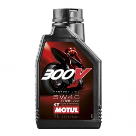 Aceite Motul 300V 5W40 Road 1L