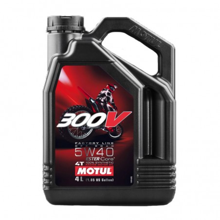 Aceite Motul 300V 5W40 Off-Road 4L