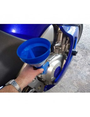 Embudo acodado Laser Tools detalle