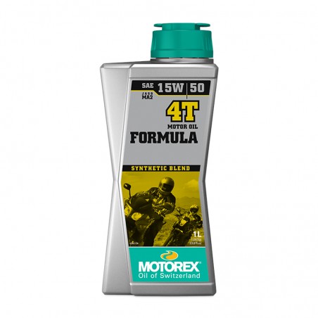 Aceite Motorex Formula 4T 15W50 1L