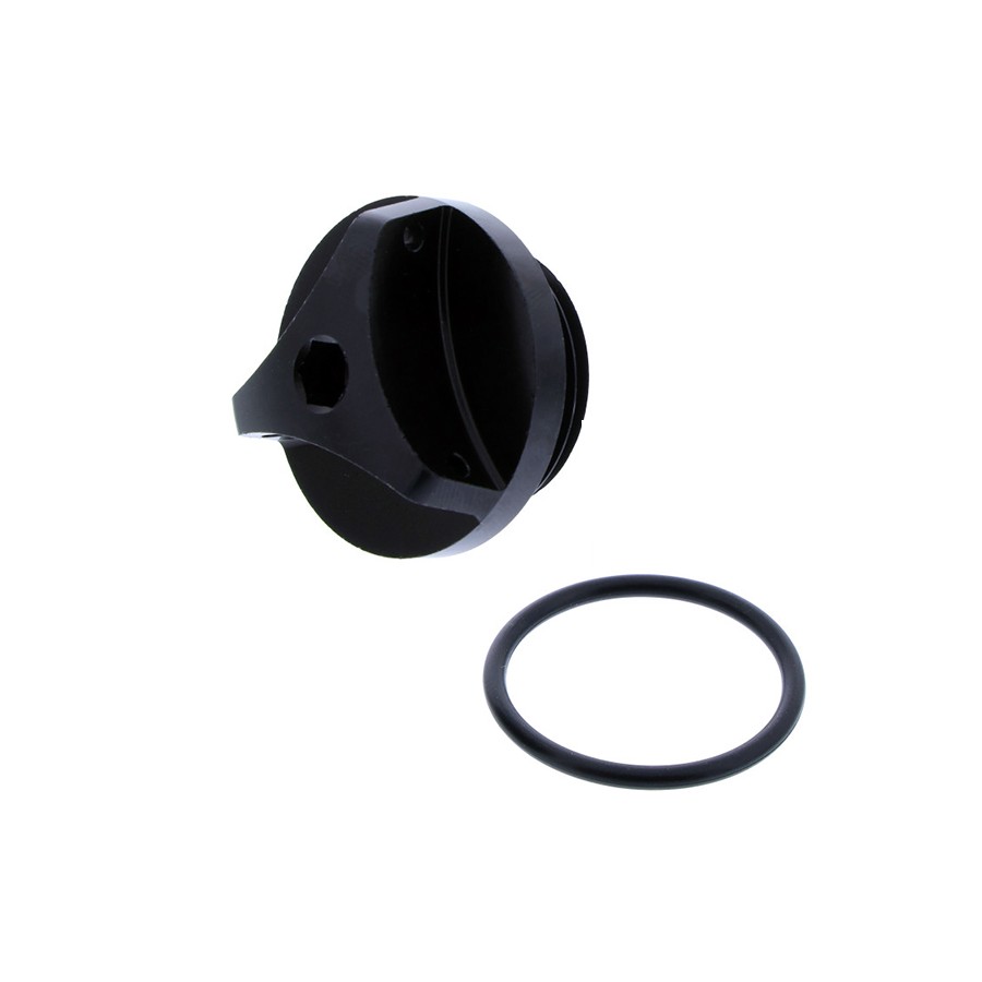 Tapón de llenado de aceite JMP M27x3.00mm Aluminio negro